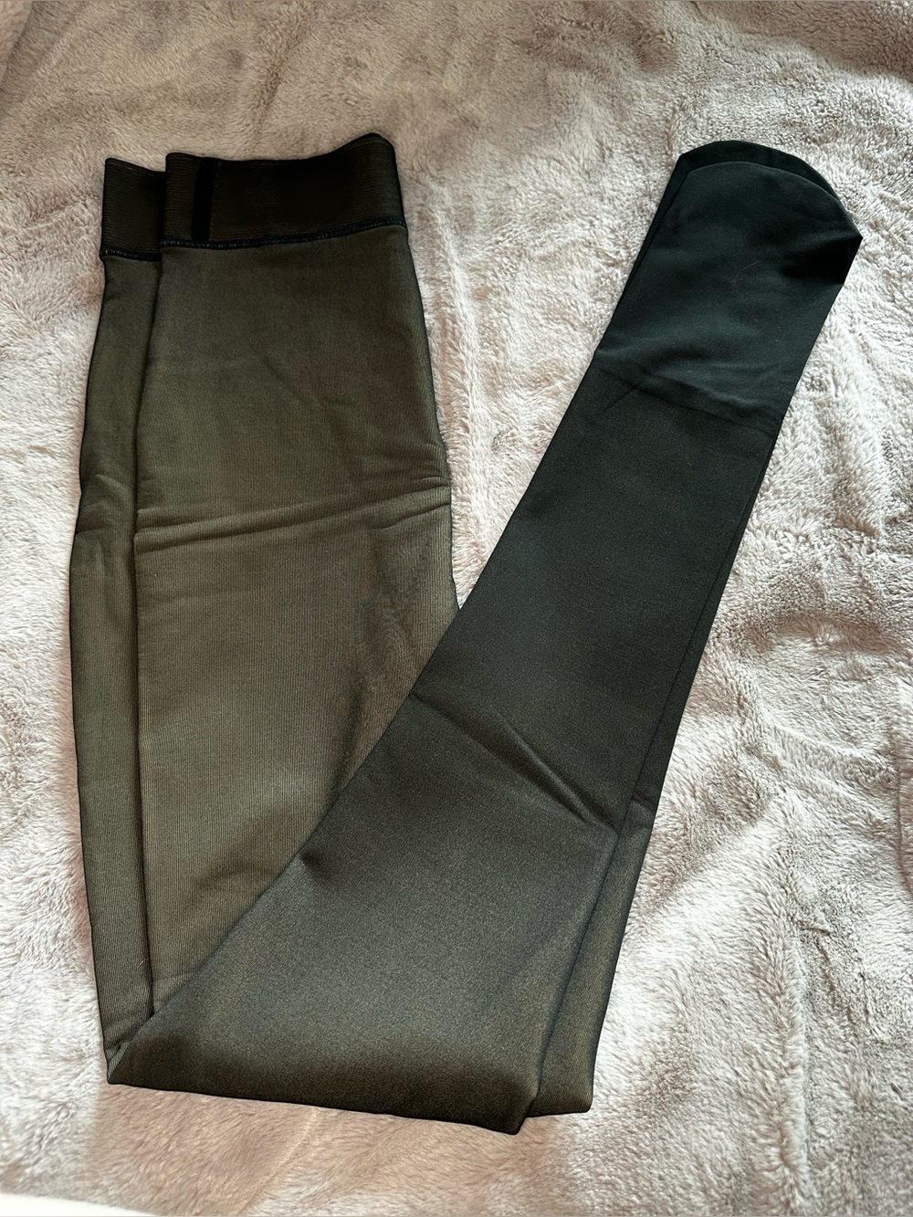Women’s Black Fleece Lined Tights